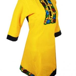 Stylish yellow single Top