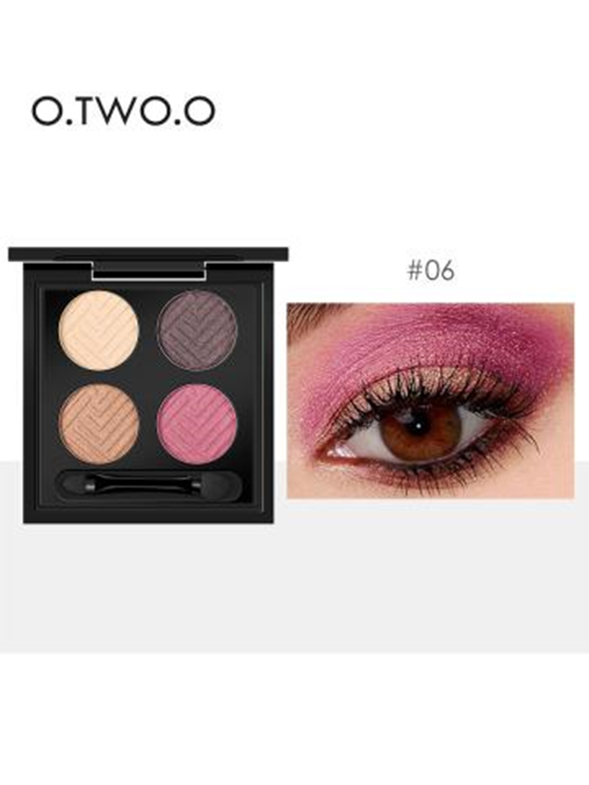 O.Two.O 4-Colors Eyeshadow Pallet-06-B9t4 4607 1a00-Elb2788-B9t4 4607 1a00