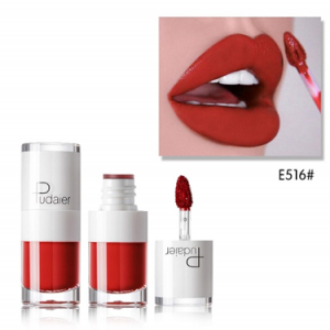 Pudaier Mini Candy Matte Lipgloss Waterproof Moisturizing Lipstick(E516#)