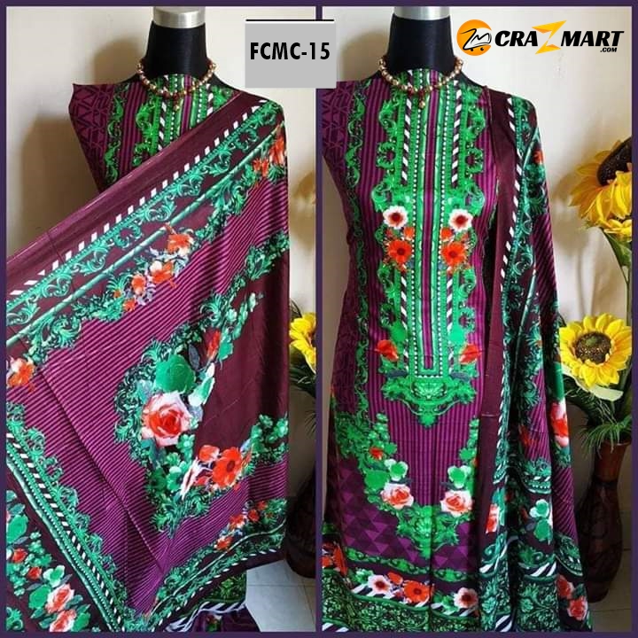 Malhar Cotton lawn with Cotton dupatta