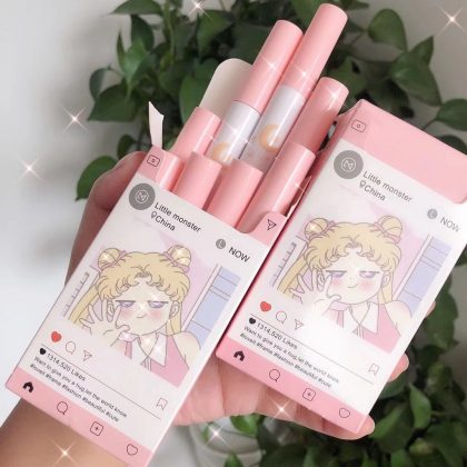 Little monster liquid 8 Pcs/set of Cigarette tube lip glaze set – 8 Colors